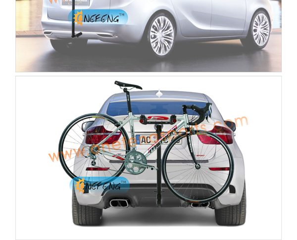 ball mounted bike rack