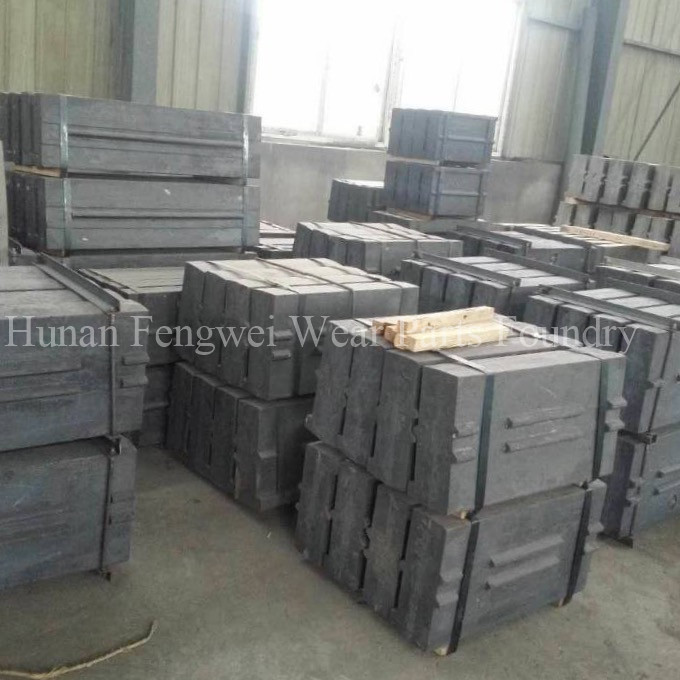 Foundry High Chrome Impact Crusher Parts Blow Bar