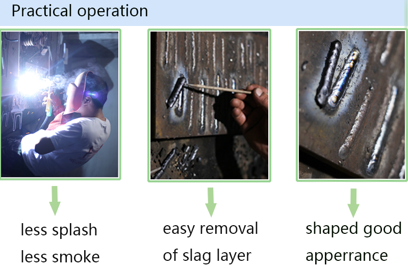 Mild Steel welding electrodes testing 