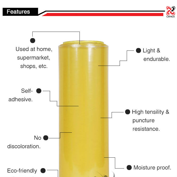 Food Grade pvc Cling Film