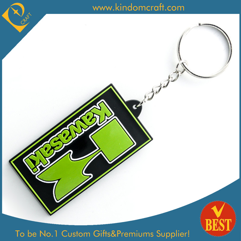 Customized Logo Cheap 2D Promotional PVC Key Chain From China Series Products