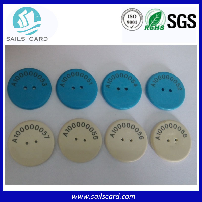 20mm Washable RFID Button Laundry Tag for Hospital Laundry