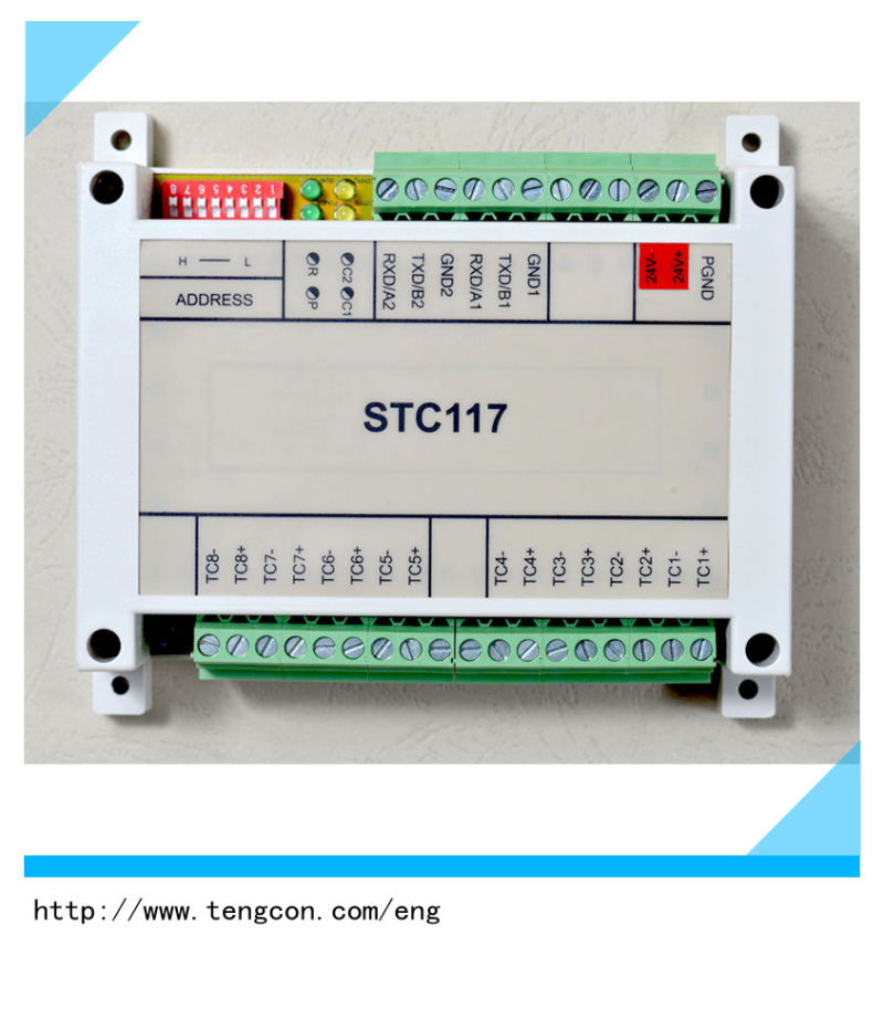 8 Thermocouple Input Modbus Slave Io Module Stc-117