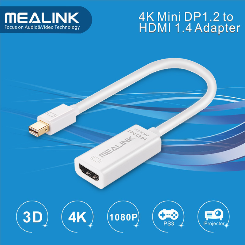 4k Mini Dp 1.2 to HDMI 1.4 Adapter Cable