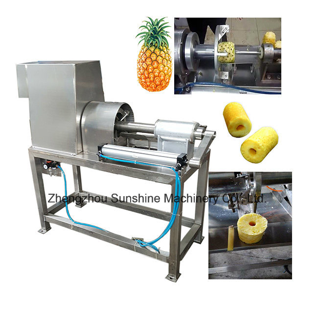 Automatic Corer Pineapple Peeling Coring Peeler Machine