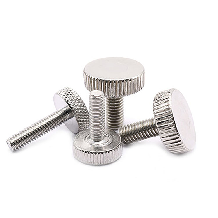 knurled-Head shoulder thumb screw