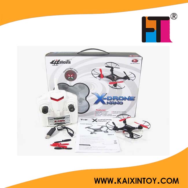 2.4G Mini Small Cheap RC Quadcopter RC Drone with 6-Axis Gyro USB