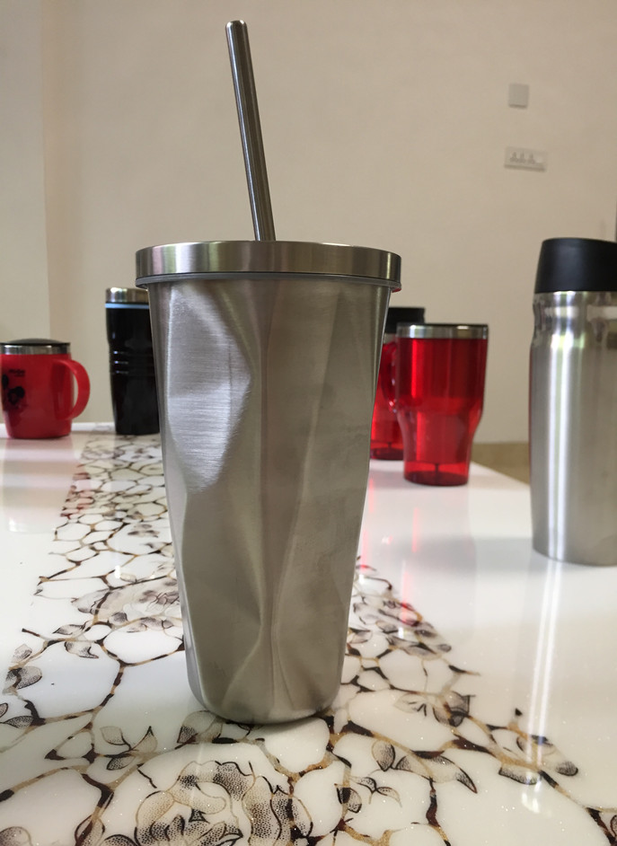 450ml Double Wall Stainless Steel Coffee Mug (SH-SC05)