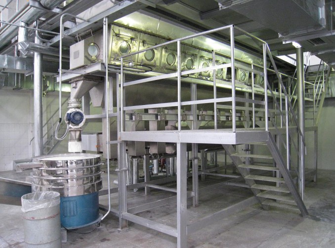 Xf Series Cooling Fluid Bed Dryer