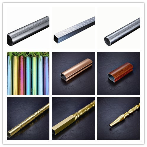 Coloured Stainless Stee Embossing/L Decorative Pattern Tube