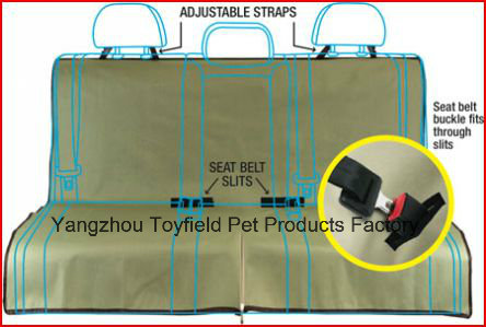 Pet Bench Seat Bed Cover Dog Car Seat Cover
