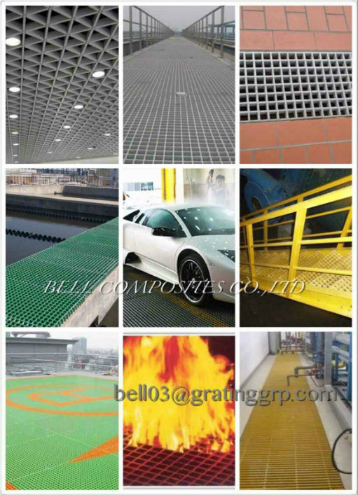 Fiberglass Gratings/FRP GRP Walkway/Construction Platform