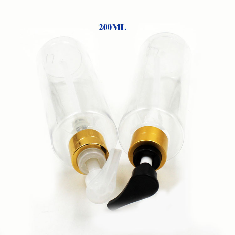 200ml Electroplate Plastic Pump Bottle for Perfume and Lotion (NB20304)