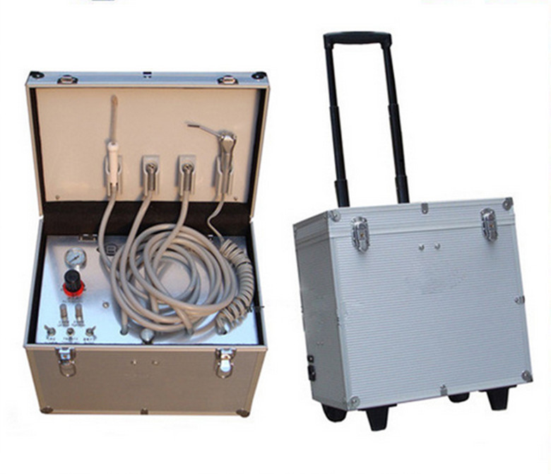 Portable Dental Unit with Scaler & Light Cure