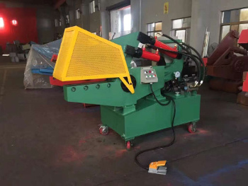 Q43-315 Cizalla automática de cocodrilo para barras de refuerzo de chatarra