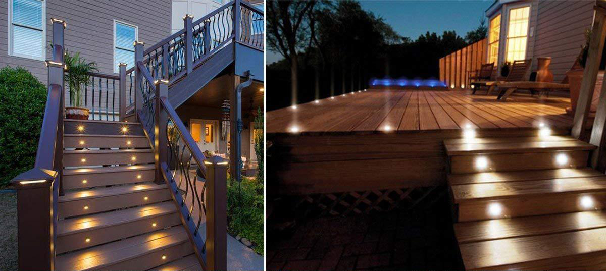 Energy saving LED deck light outdoor waterproof