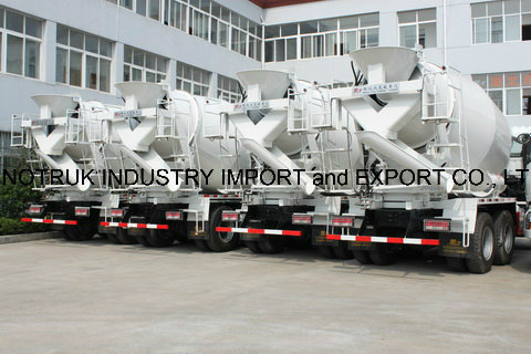 Professional Supply HOWO Cement Mixing Truck of 12m3