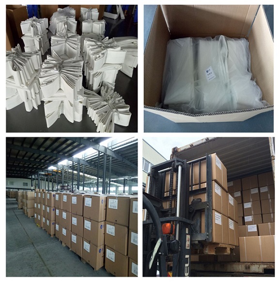 Nonwoven PPS and PTFE Composite Dust Collector Filter Bag for Hydroelectric Power Plant