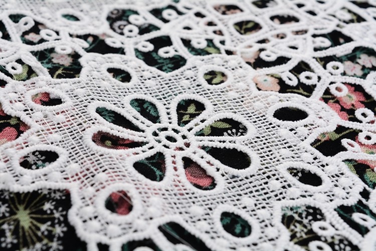 new sample lace fabric 