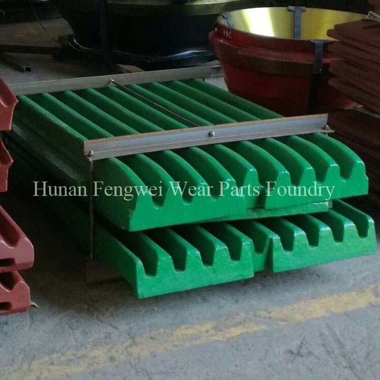 Mantle Concave Jaw Plate Crusher Parts