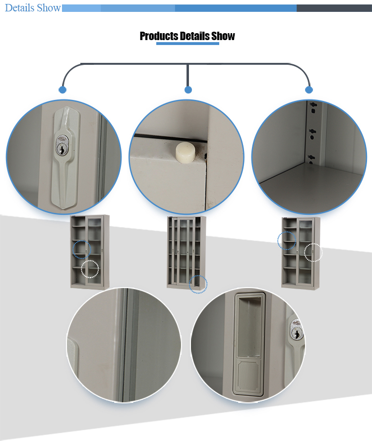 steel cupboards