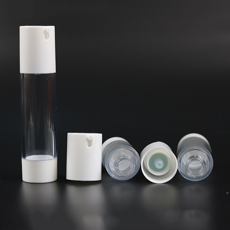 Cosmetic Clear 15ml 30ml 50ml Plastic Airless Bottle (NAB28)