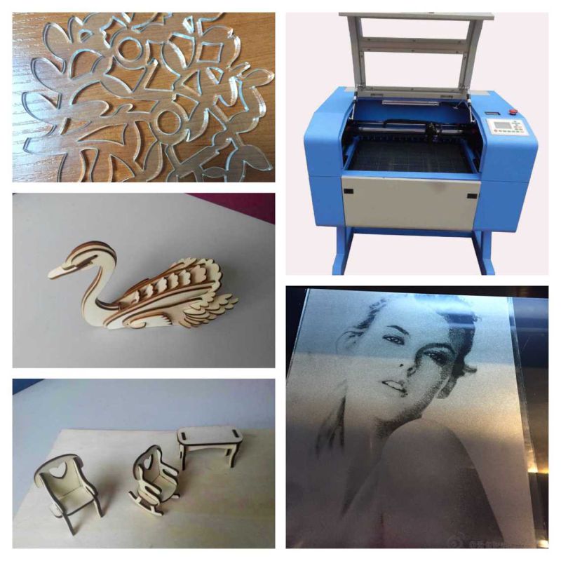 Ck604040W/60wplywood/Acrylic/Paper Small Laser Cutter