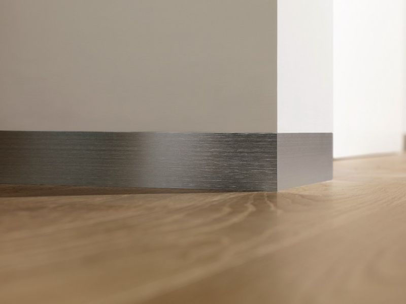 Dampproof Easy Clean Anodised Aluminm Skirting for Wall Protection