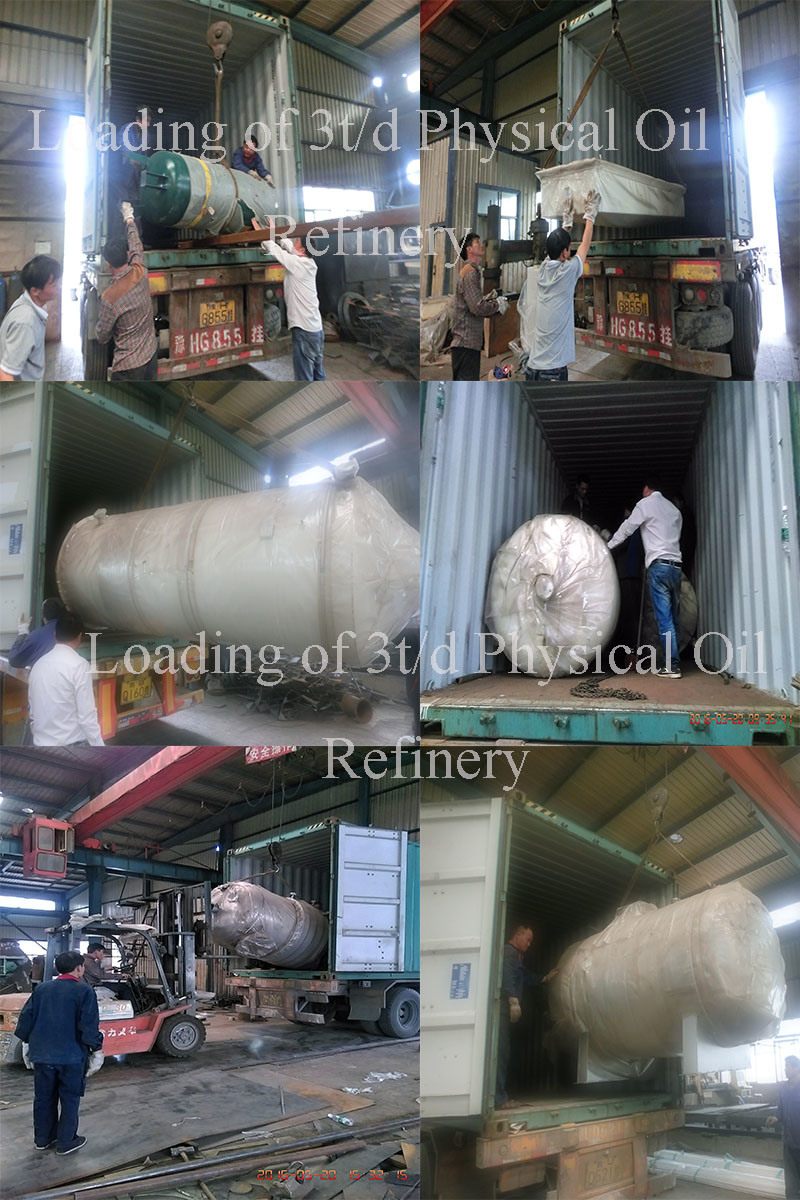 2t/D Soybean Oil Refinery Machine Mini Crude Oil Refinery