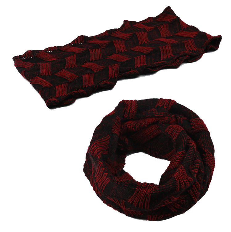 Womens Unisex Neck Warmer Fancy Thick Winter Knitted Loop Snood Scarf (SK147)
