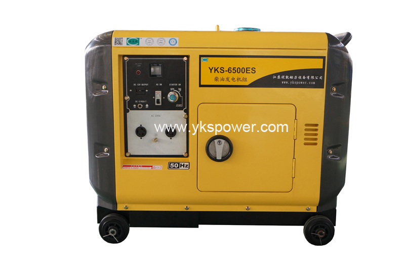 5 kVA Air Cooled Power Electric Generator Diesel Generating Power Generation