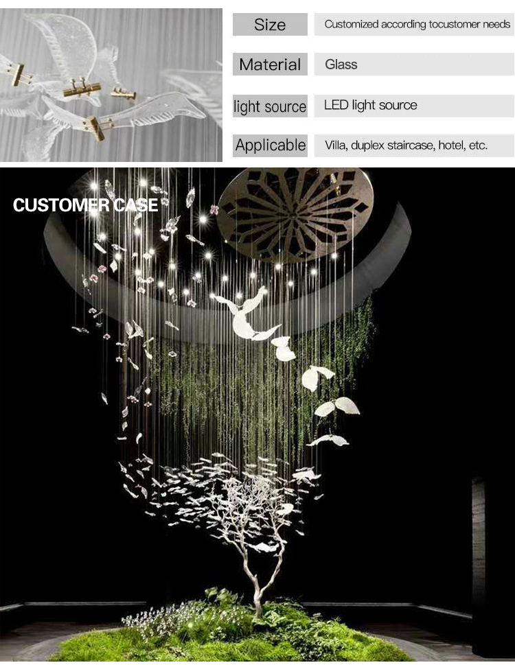 Real estate chandelier design