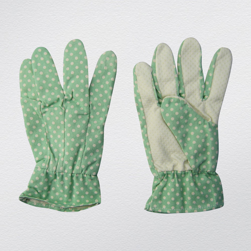 PVC Dotted Lady's Gardening Glove-2602