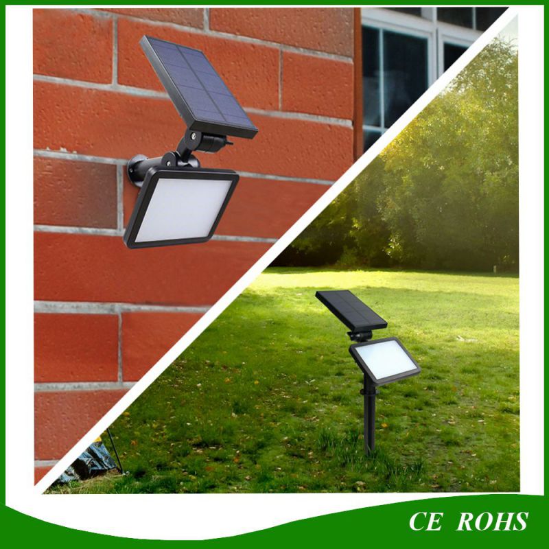 New Arrival 48 LED Solar Light Outdoor Waterproof Solar Power Spotlight Garden Lawn Lamp Landscape 5 Modes Spot Lights