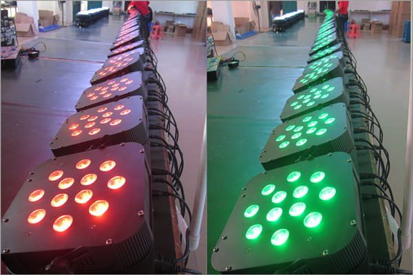 LED Wireless Battery Flat PAR DJ Light