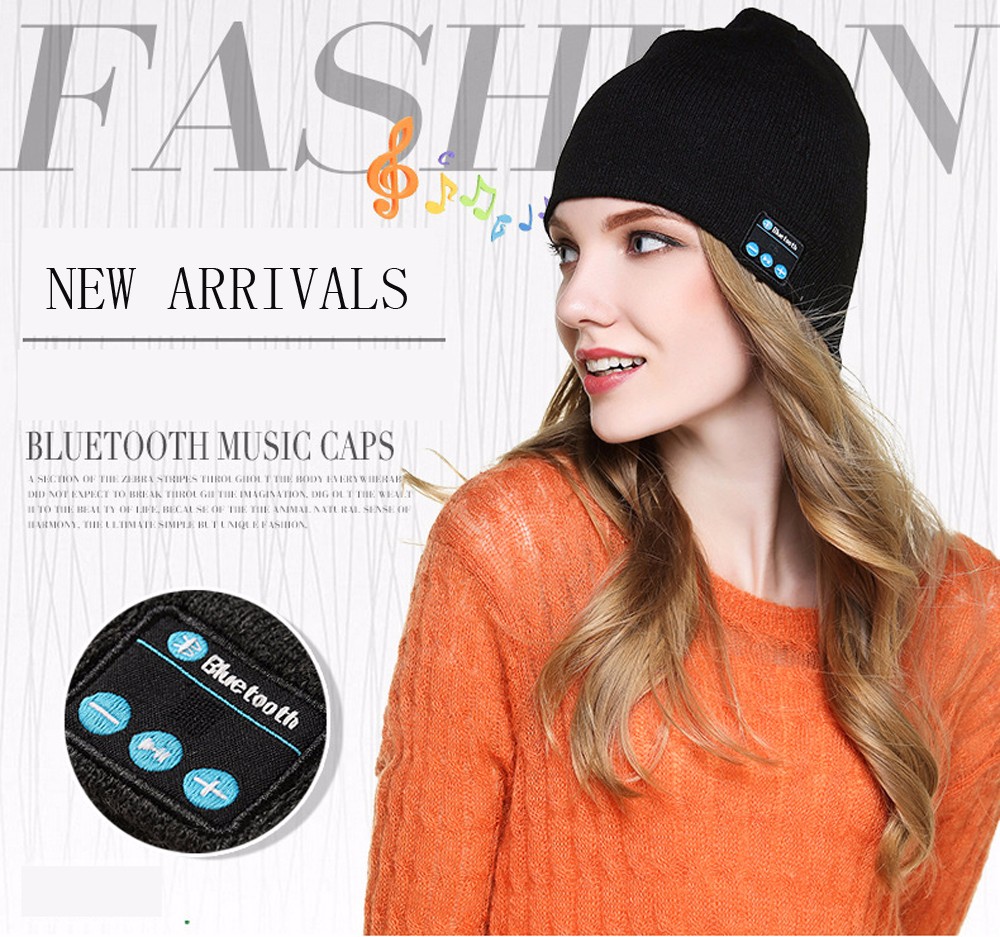 Headphone topi Hat Headphone
