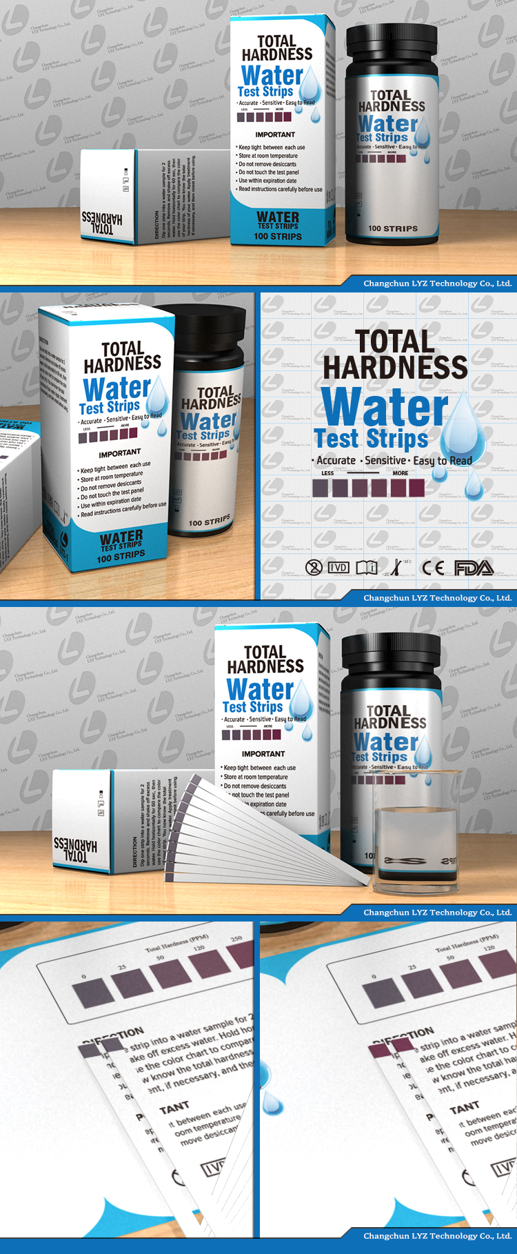 water hardness test kits