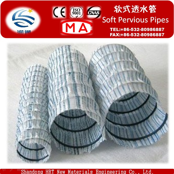 CE Approved PVC Soft Drain Pipe, Factory Supply Directly