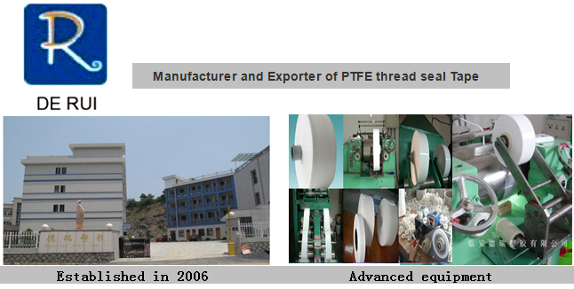 Low Price PTFE Thread Seal Tape Pipe Threads with PTFE Tape