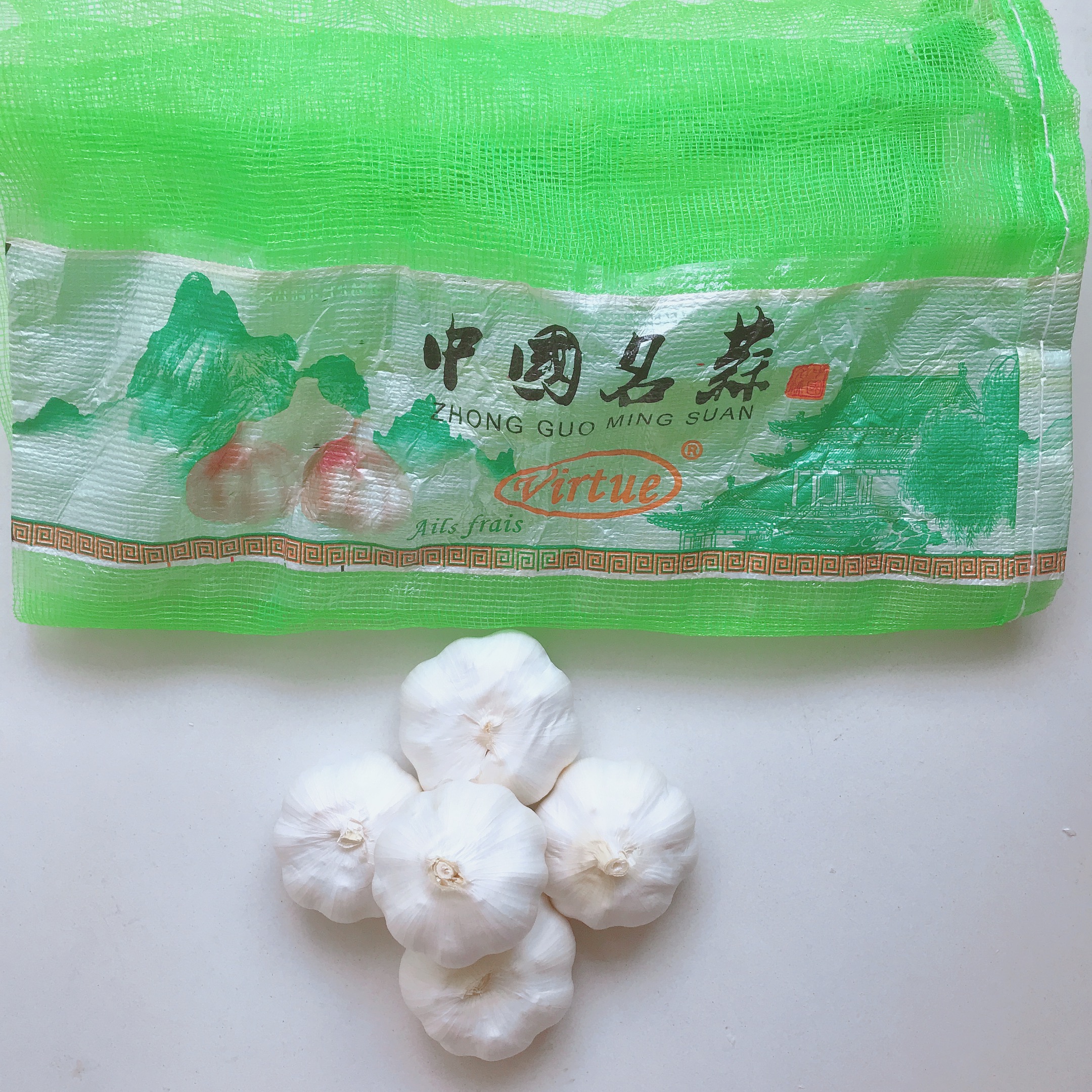 NOUVEAU Fresh Jin xiang 5p Garlic NEW Fresh Jin xiang 5p Garlic