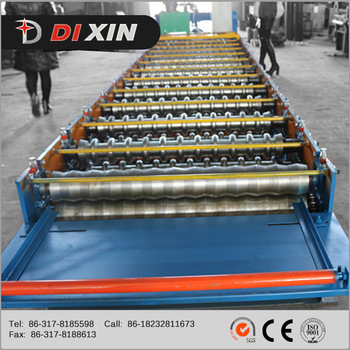 Speed Corrugated Color Steel Roofing Profil Roll Forming Machine