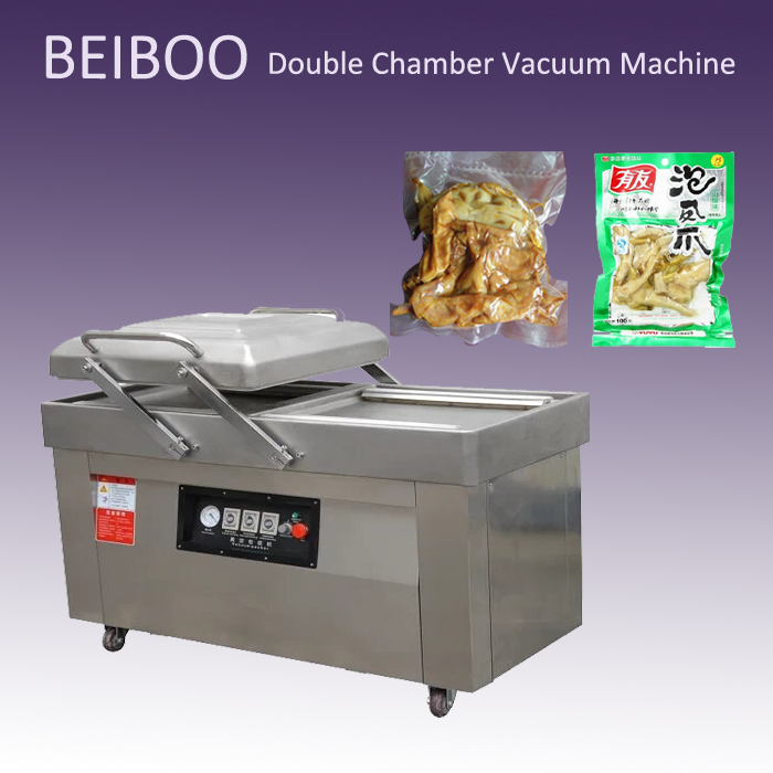 Double Chamber Vacuum Sealing Packaging Machine (RS-500)