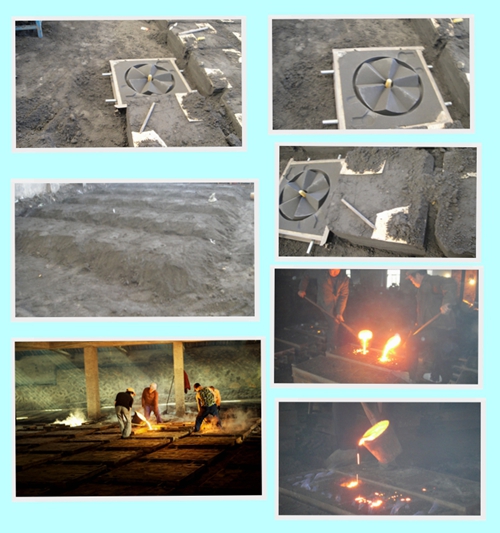 OEM Parts ADC12 Aluminum Sand Casting for Housing