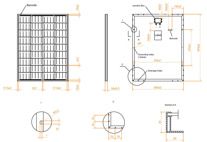 85w poly solar panel Rosen