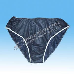 Disposable Briefs Nonwoven T-Briefs with Lace, Sanitary Brief Disposable with Ce FDA ISO