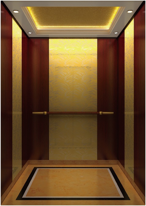 Passenger Elevator Lift High Quality Mirror Etched Aksen Ty-K133