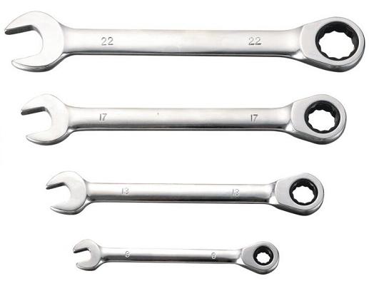 Professional Flexible Combination Ratchet Wrench