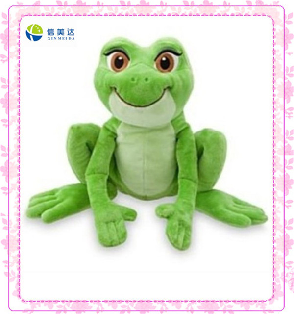 Green Jumping Frog Electronic Plush Toy (XDT-0026Q)