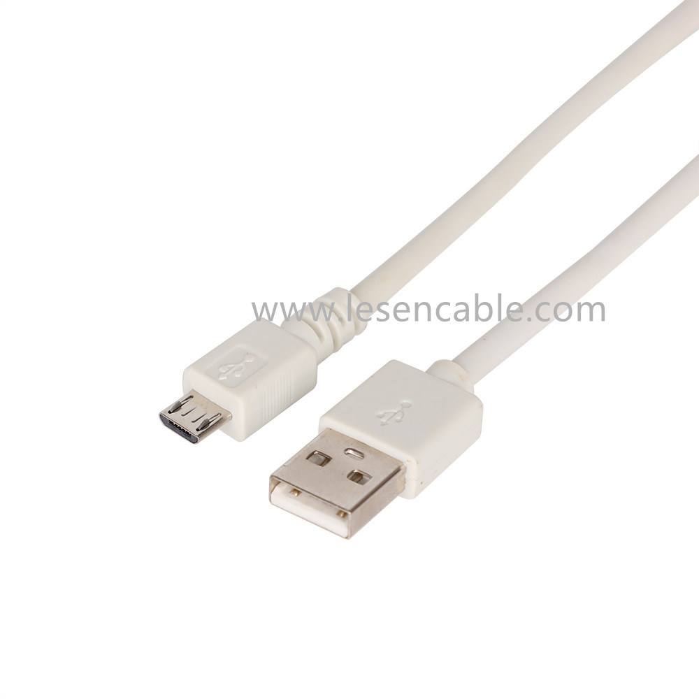 USB 2.0 to L Shaped Right Angle Micro USB Cable