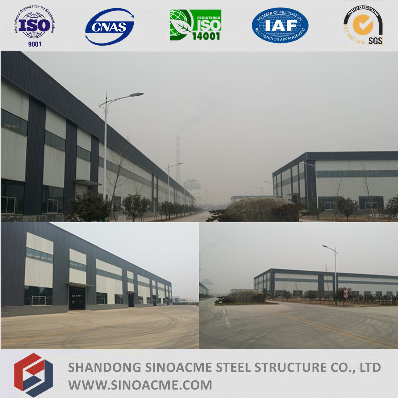 Steel Frame for Aircraft Hanger From Sinoacme